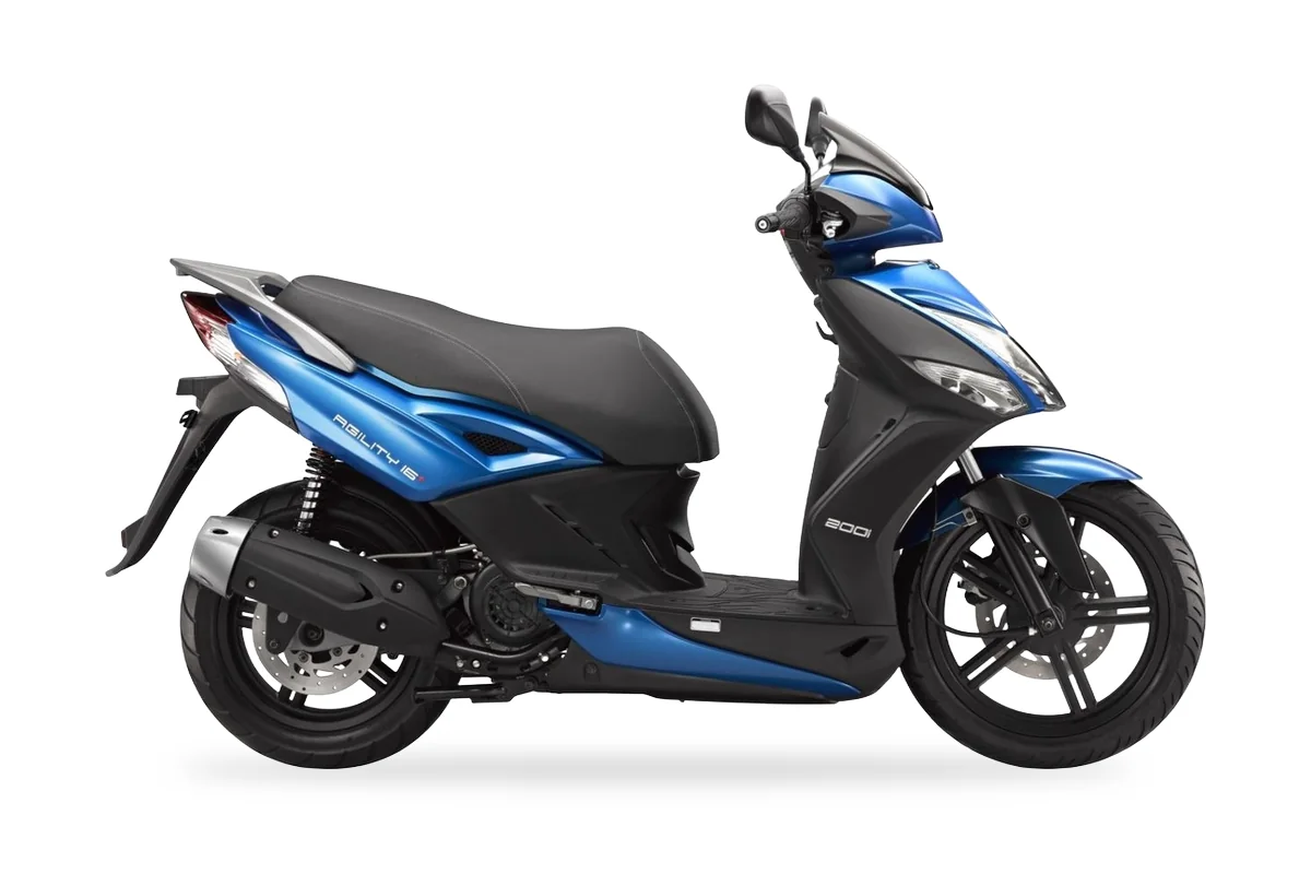 Kymco Agility 200i, vista lateral