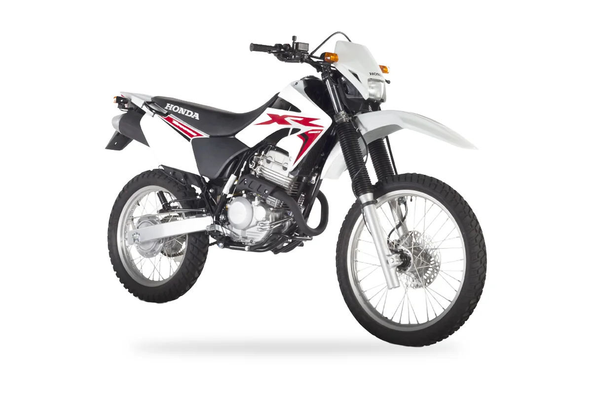 Honda XR300L Tornado, vista lateral