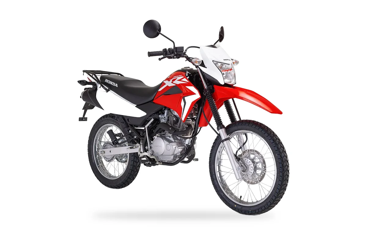 Honda XR150L, vista lateral