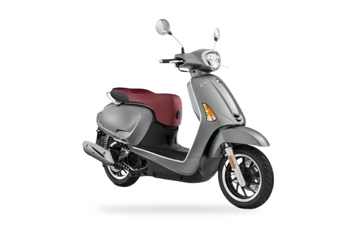 Kymco Like 125 / 200, vista lateral