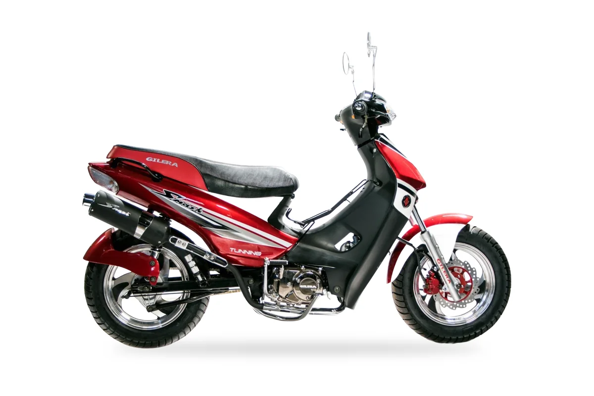 Gilera Smash R Tuning II 110, vista lateral