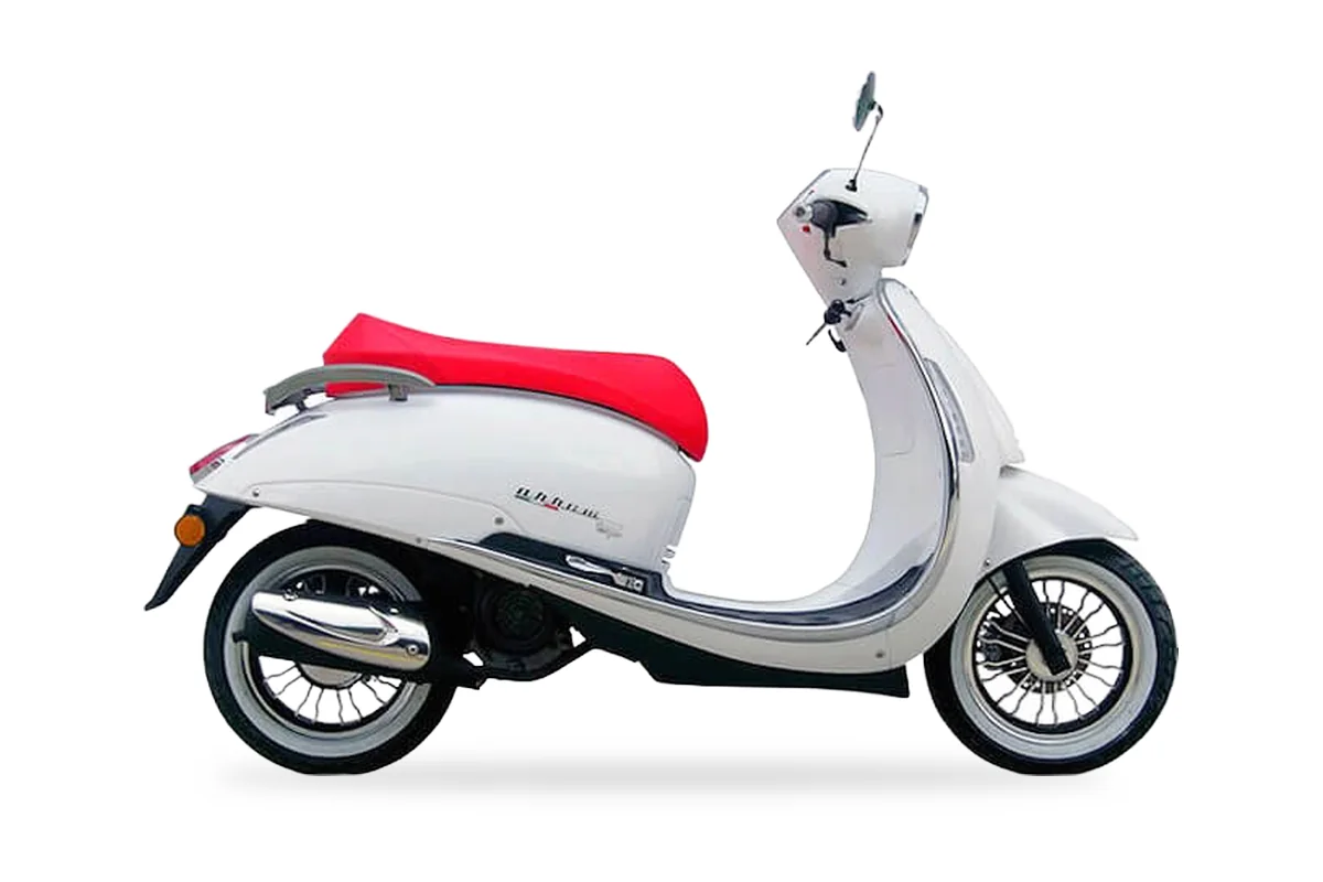 Beta Tempo 150, vista lateral