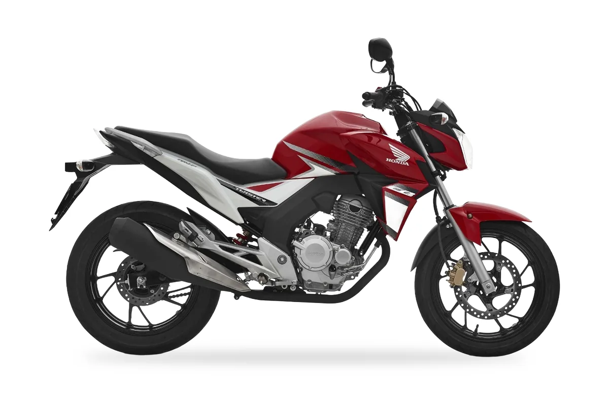 Honda CB300F Twister, vista lateral